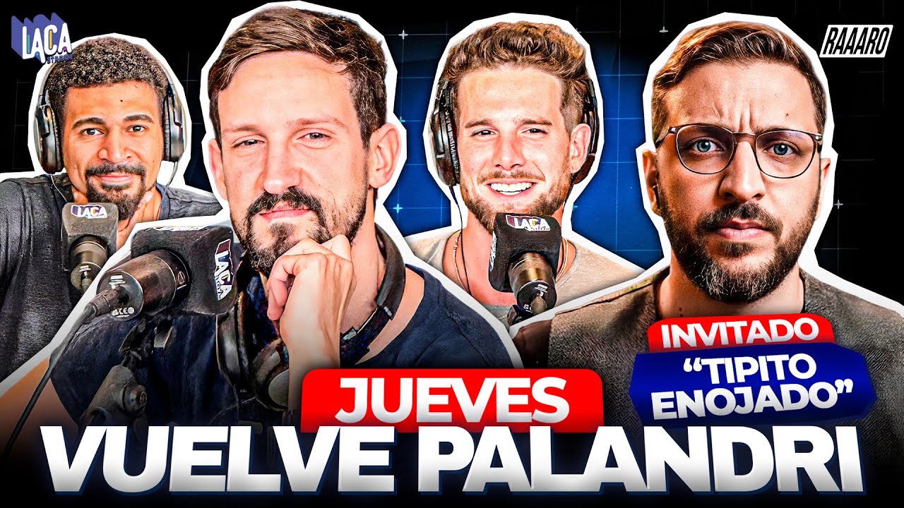 VUELVE PALANDRI y VIENE TIPITO ENOJADO | RARO con TOMÁS DÍAZ CUETO y EL NEGRO ALMEIDA