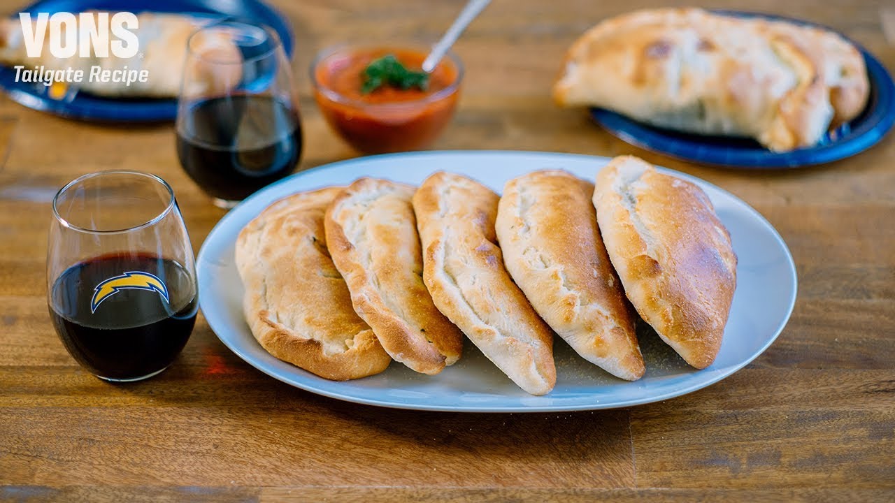 Tailgate Recipe: Ricotta & Spinach Calzones | LA Chargers