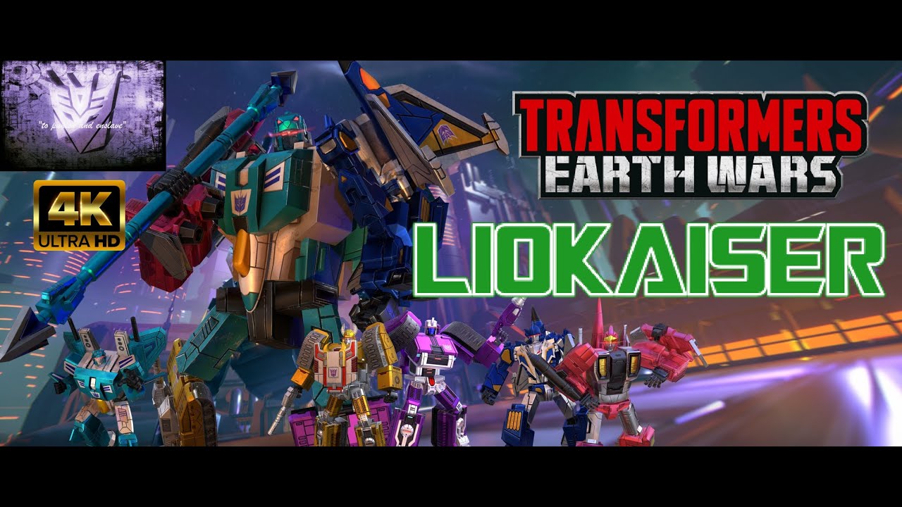 Liokaiser- First Look/Gameplay- Transformers Earth Wars- TFEW 4K UHD