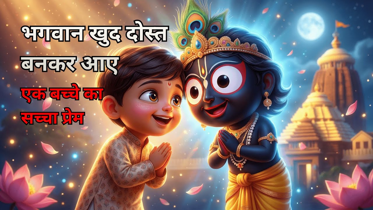 भगवान जगन्नाथ खुद बच्चे के सखा बनकर आए 😲 | सच्ची भक्ति की चमत्कारी कथा