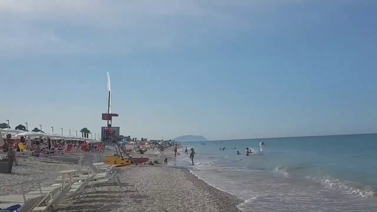 La spiaggia di Porto Sant'Elpidio (Faleriense)