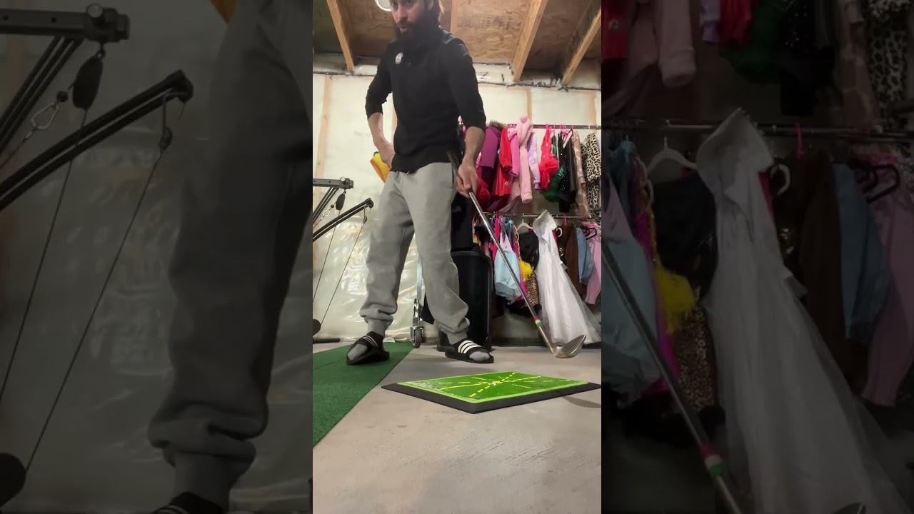 Don’t rotate too early #golfshorts #golfinstruction #golftips #golfcoach #golflesson 