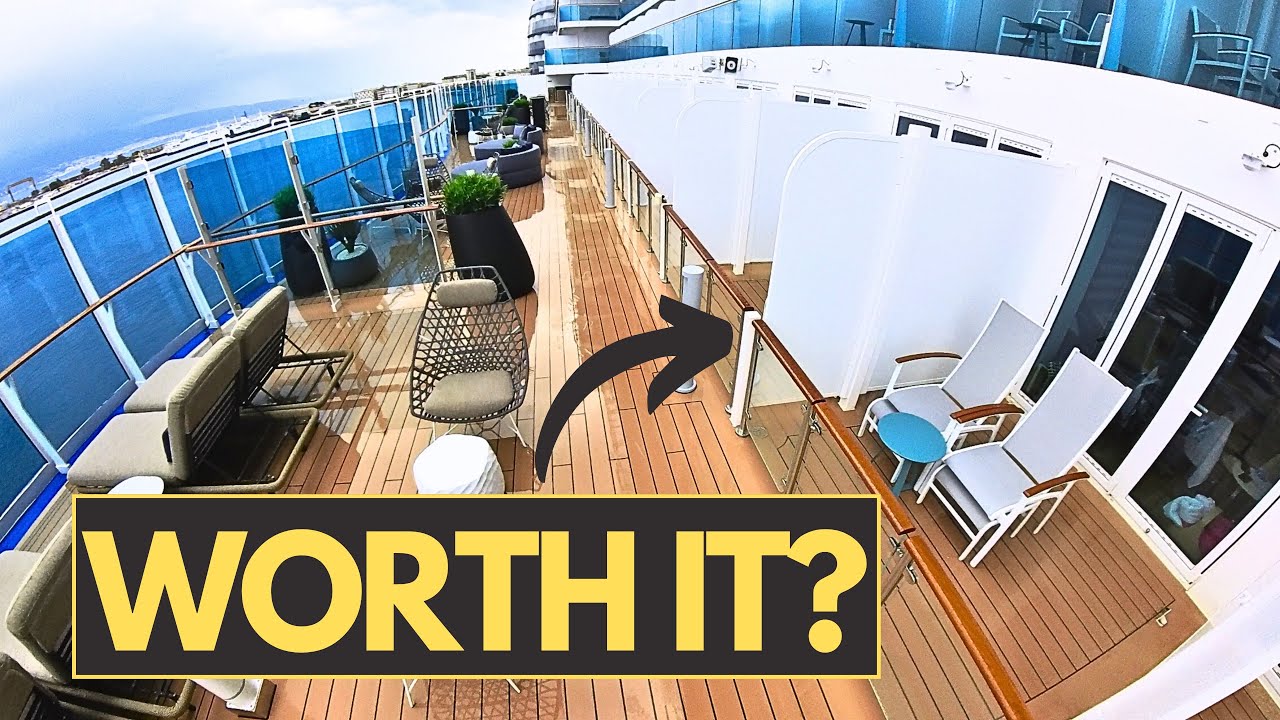 Новая СПОРНАЯ круизная каюта на лайнере Sun Princess (стоит ли она того?)