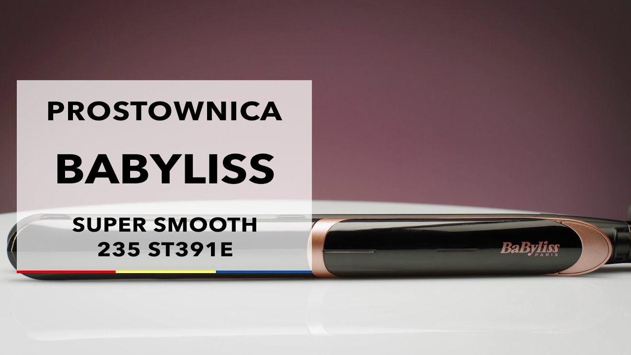 Prostownica Babyliss Super Smooth 235 ST391E - dane techniczne - RTV EURO AGD