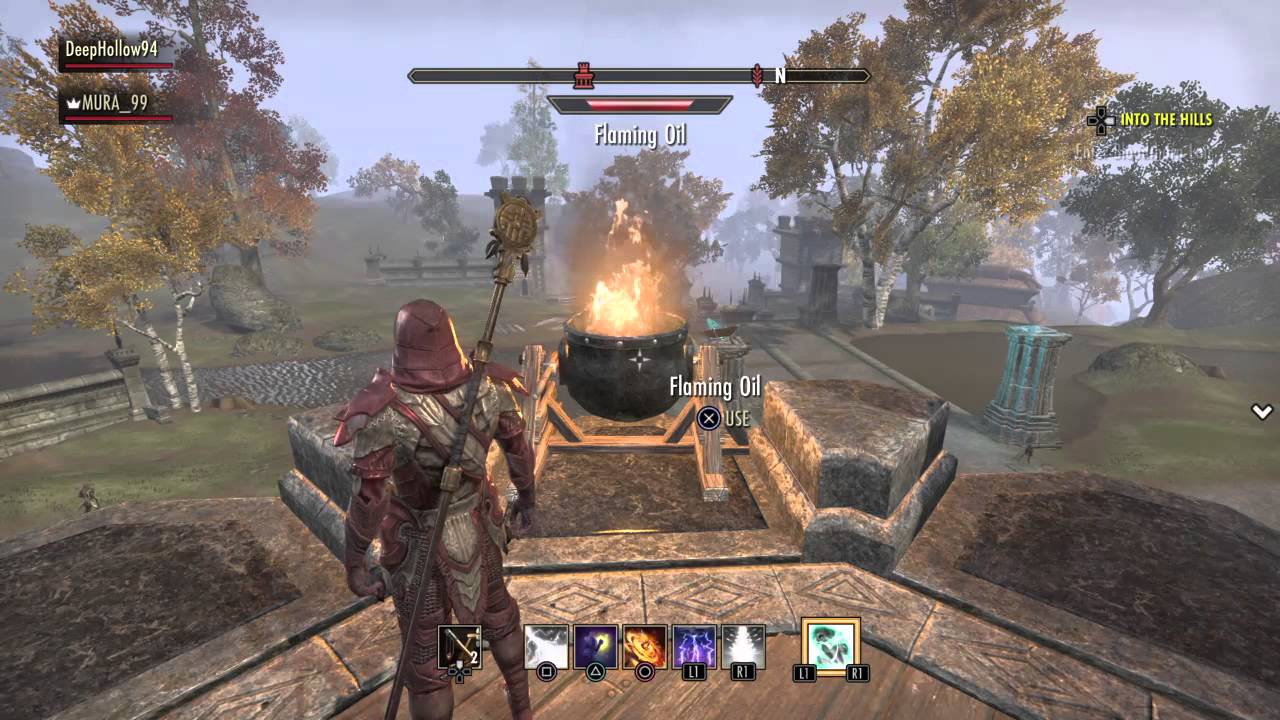 The Elder Scrolls Online: Tamriel Unlimited PS4 - Guida alle armi d&lsquo;assedio - Siege weapons guide