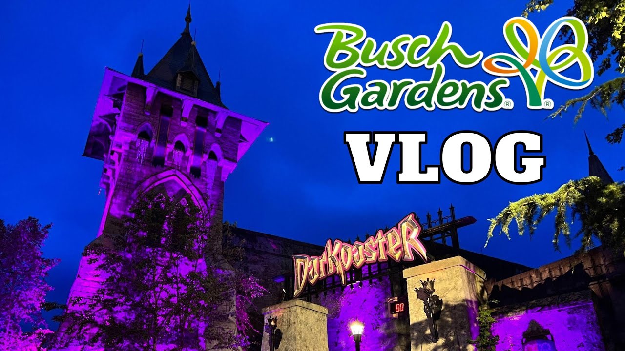 Checking Out Busch Gardens Williamsburg in 2023! | Vlog 6/3/23