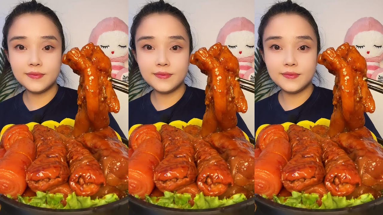 ASMR FOOD SHOW || Eat with me every day in the evening #021