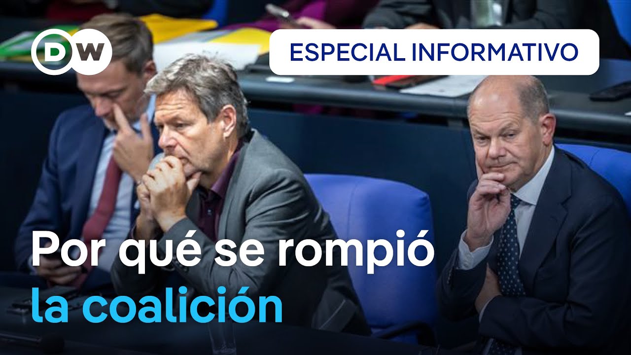 Canciller alemán despide al ministro de Finanzas por haber 