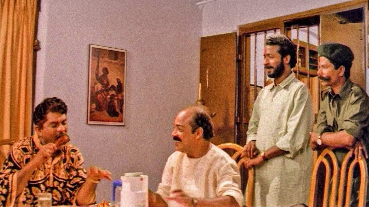 "നല്ല നാടൻ കോഴിയും പോത്തിറച്ചിയും.." | Jagathy Comedy Scene | 🎬 Graama Panchaayathu
