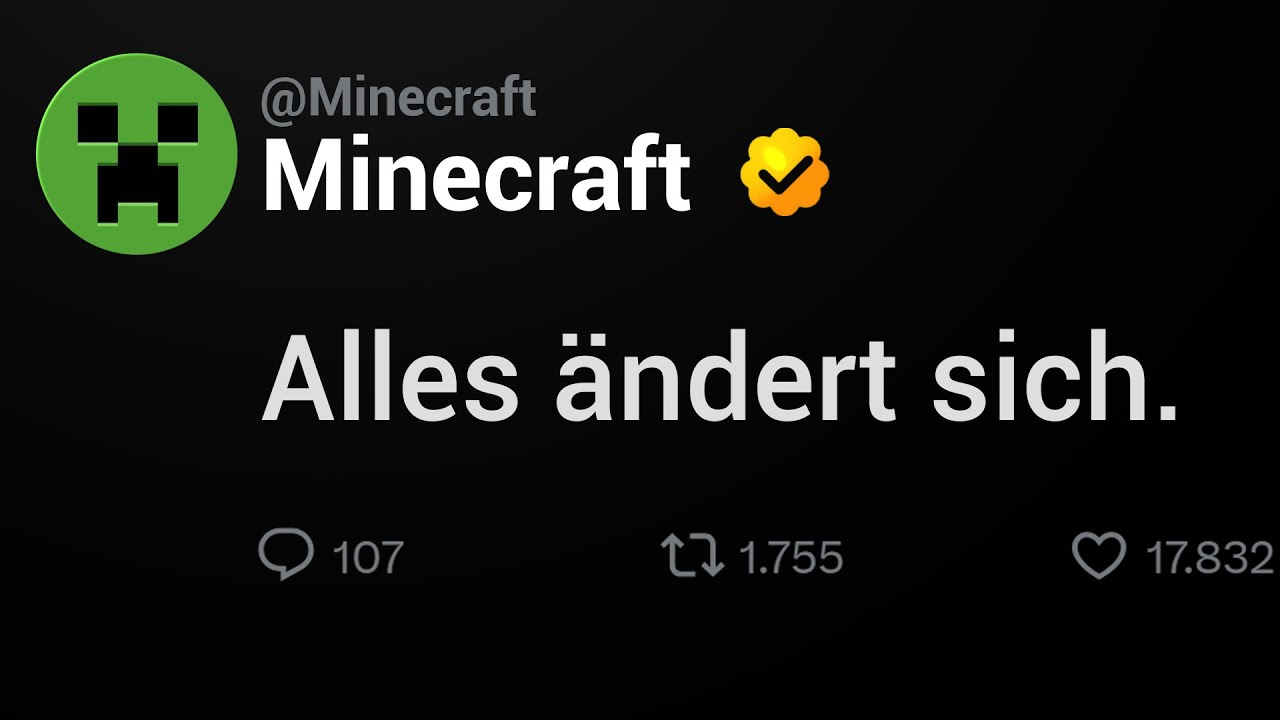 Das Ende von Minecraft, wie wir es kennen..