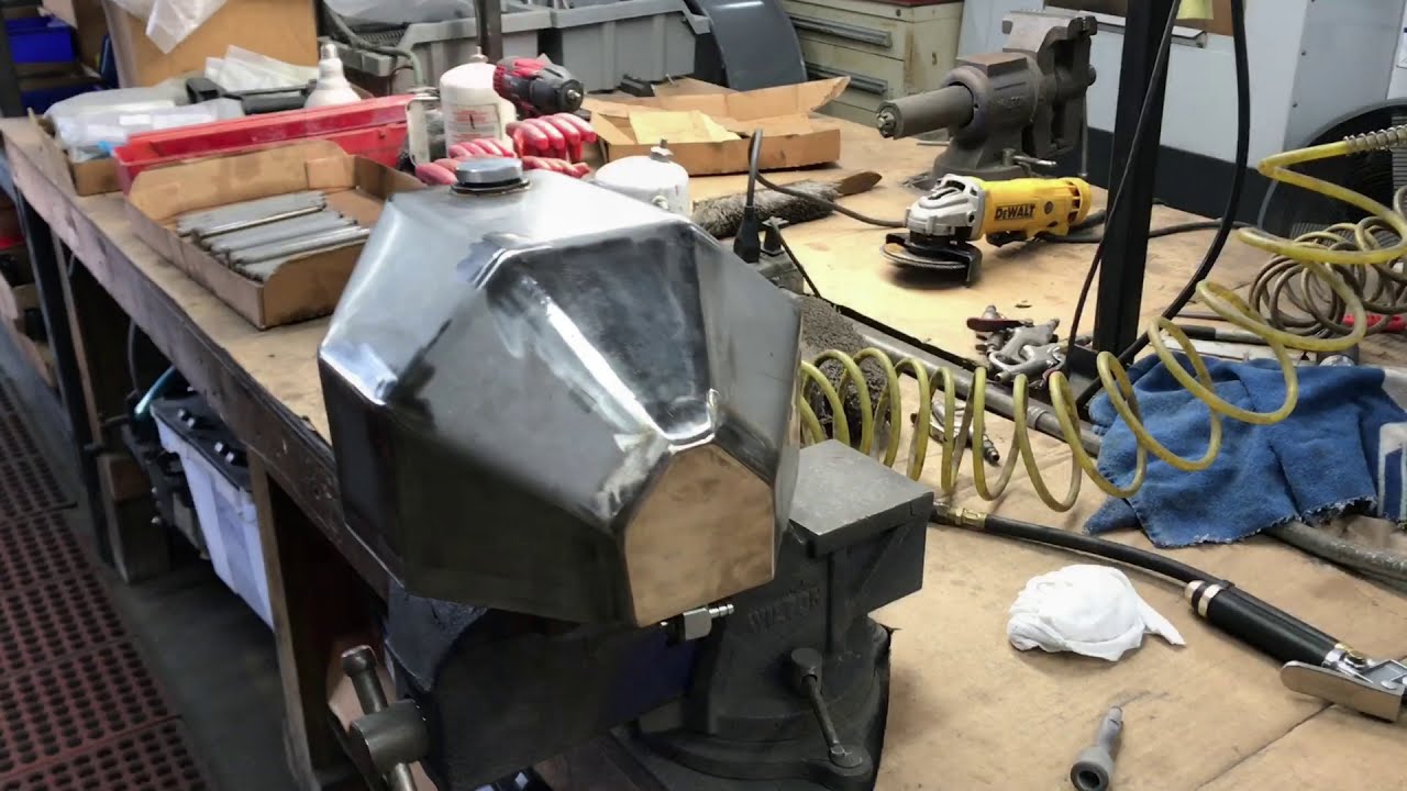 24hr Mini Bike Fuel Tank build