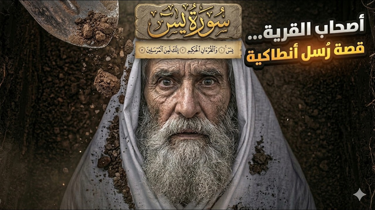 أصحاب القرية... قصة رُسل أنطاكية  سورة يس #قصص_دينية