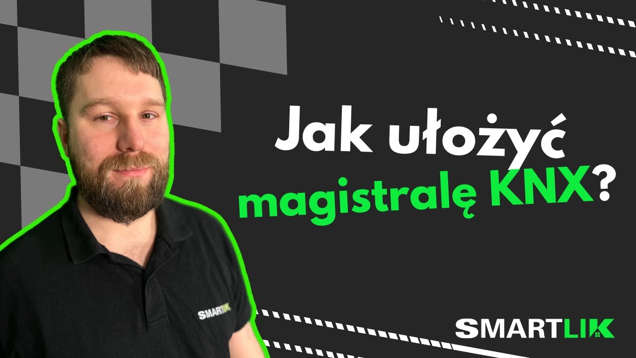Jak ułożyć magistralę KNX?
