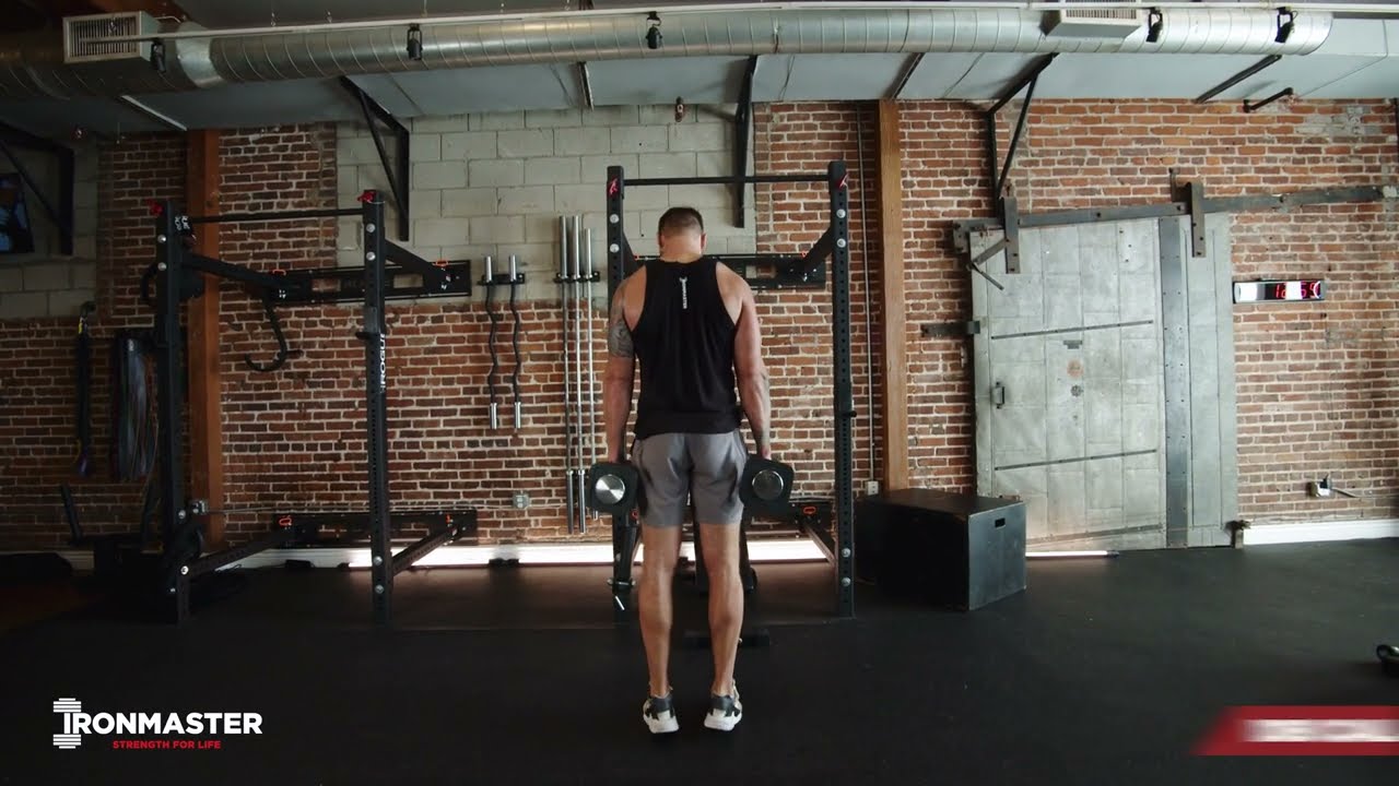 Dumbbell Calf Raises Tutorial