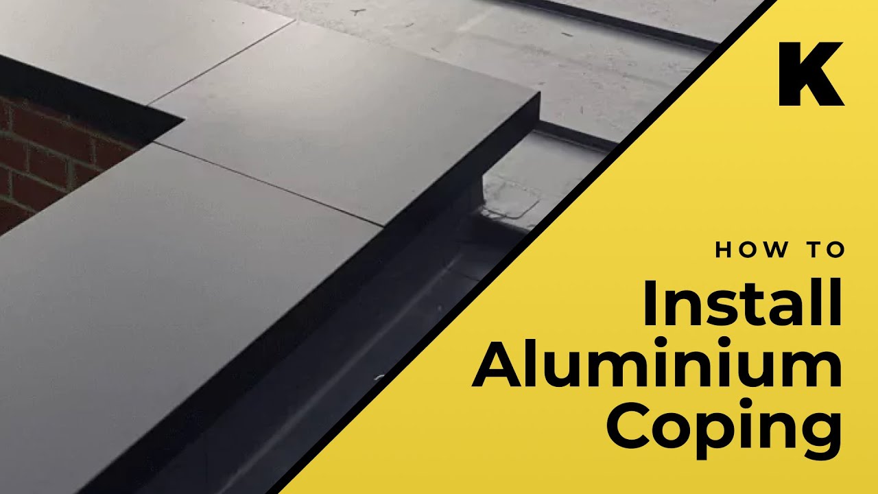 How to Install Aluminium Coping | DIY Tutorial with Kladworx