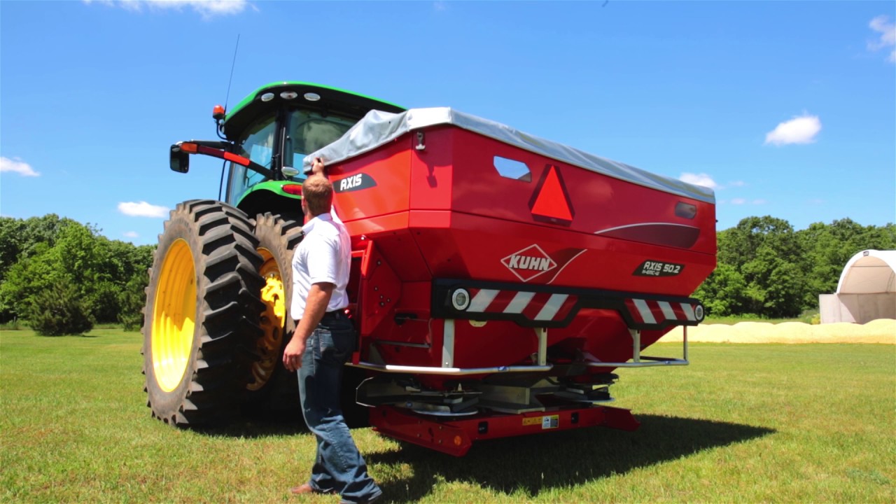 KUHN Axis® .2 Series Precision Fertilizer Spreader Product Review by Brandon Pfeuti
