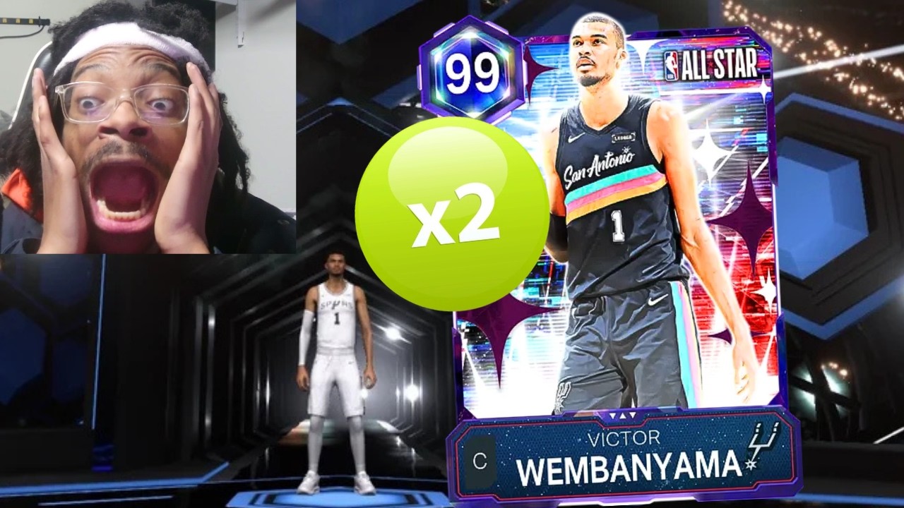 Я открываю *бесплатный набор Triple Threat и Clutchtime Dark Matter в режиме MyTeam в NBA2K26!!