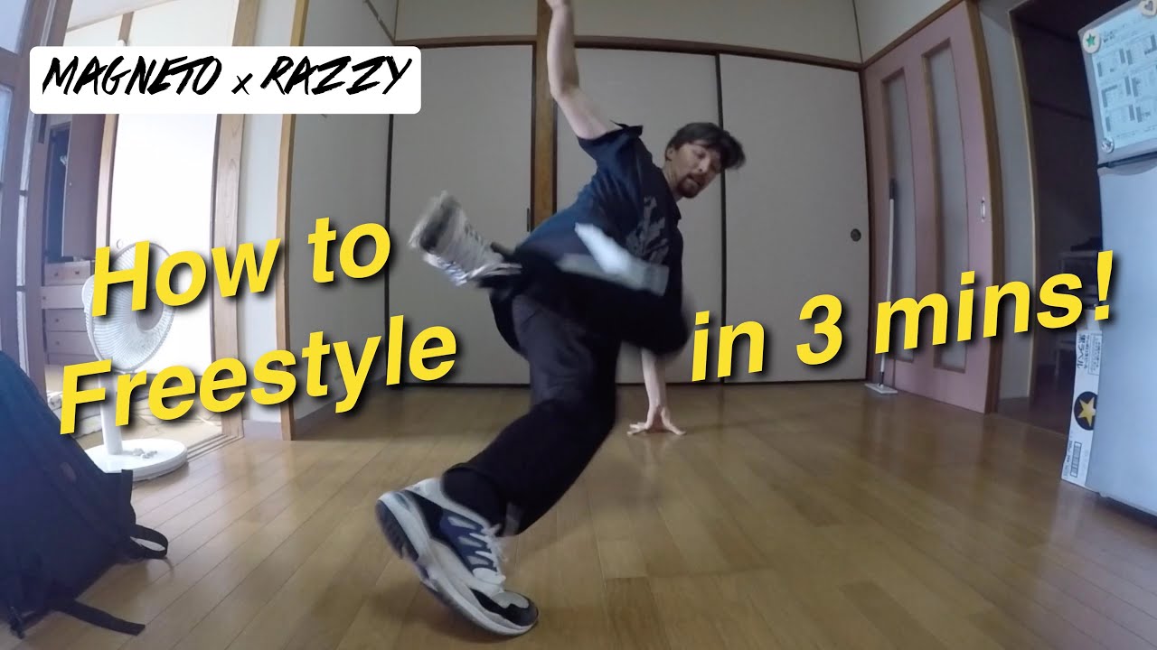 How To Freestyle | In 3 Simple Steps | A Structured + Unstructured Approach - Bboy Razzy D