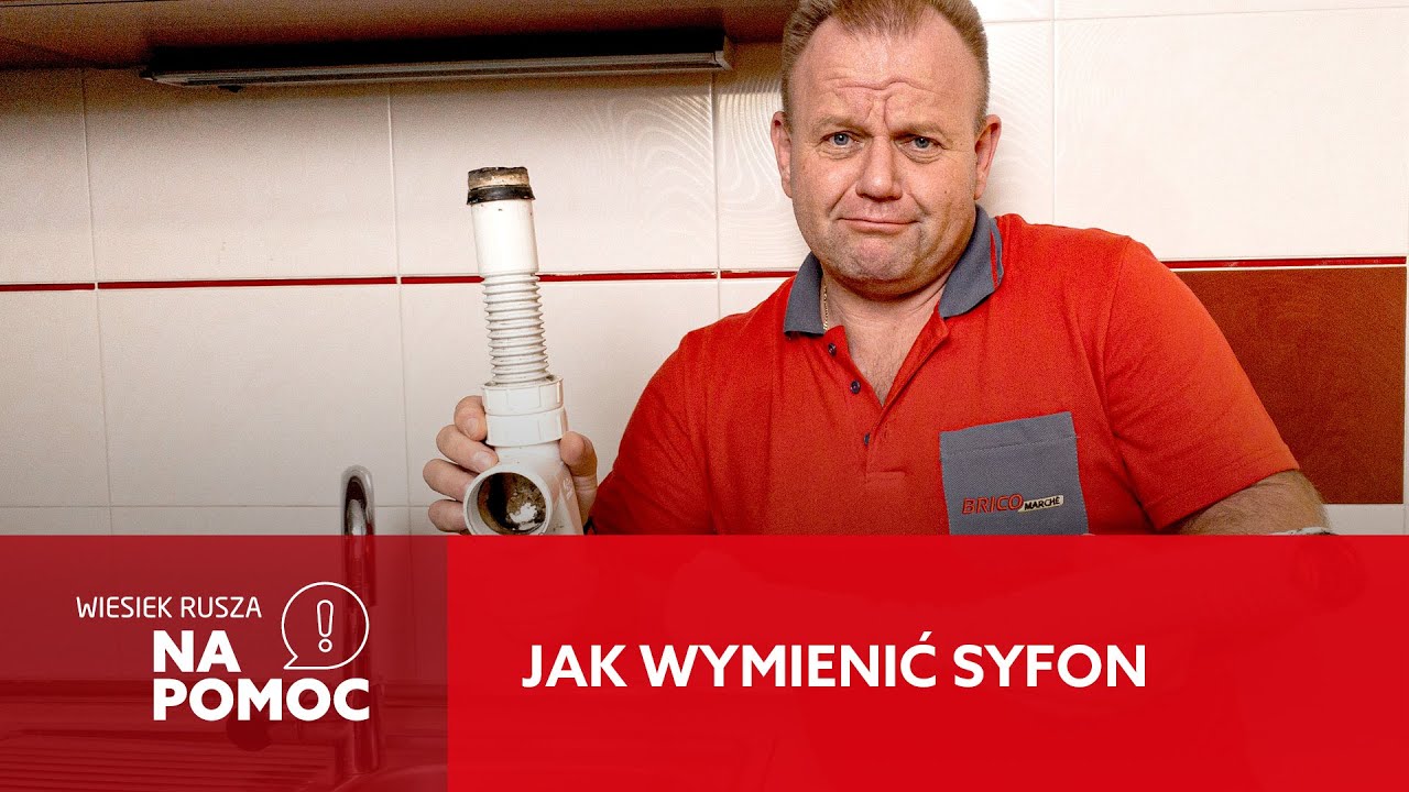 Jak wymienić syfon? [Wiesiek rusza na pomoc]