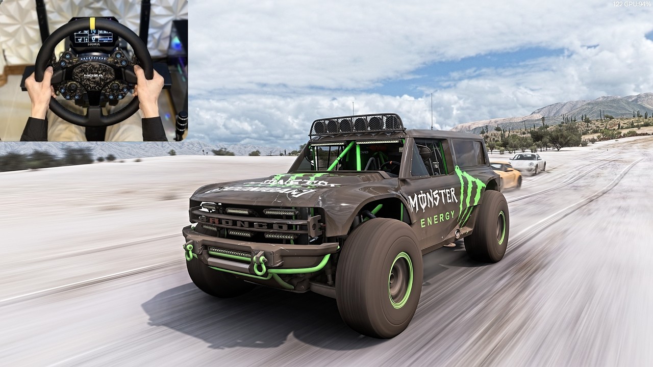 789HP Ford Bronco R |Racing Rally Forza horizon 5  |Steering Wheel Gameplay