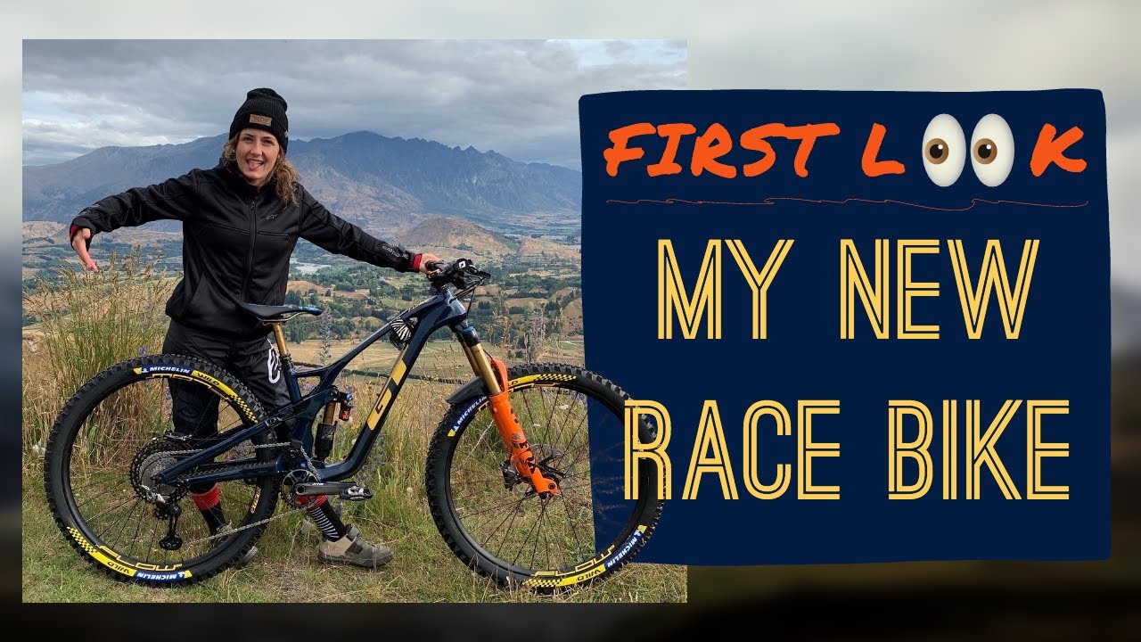 FIRST LOOK AT MY NEW GT RACE BIKE!