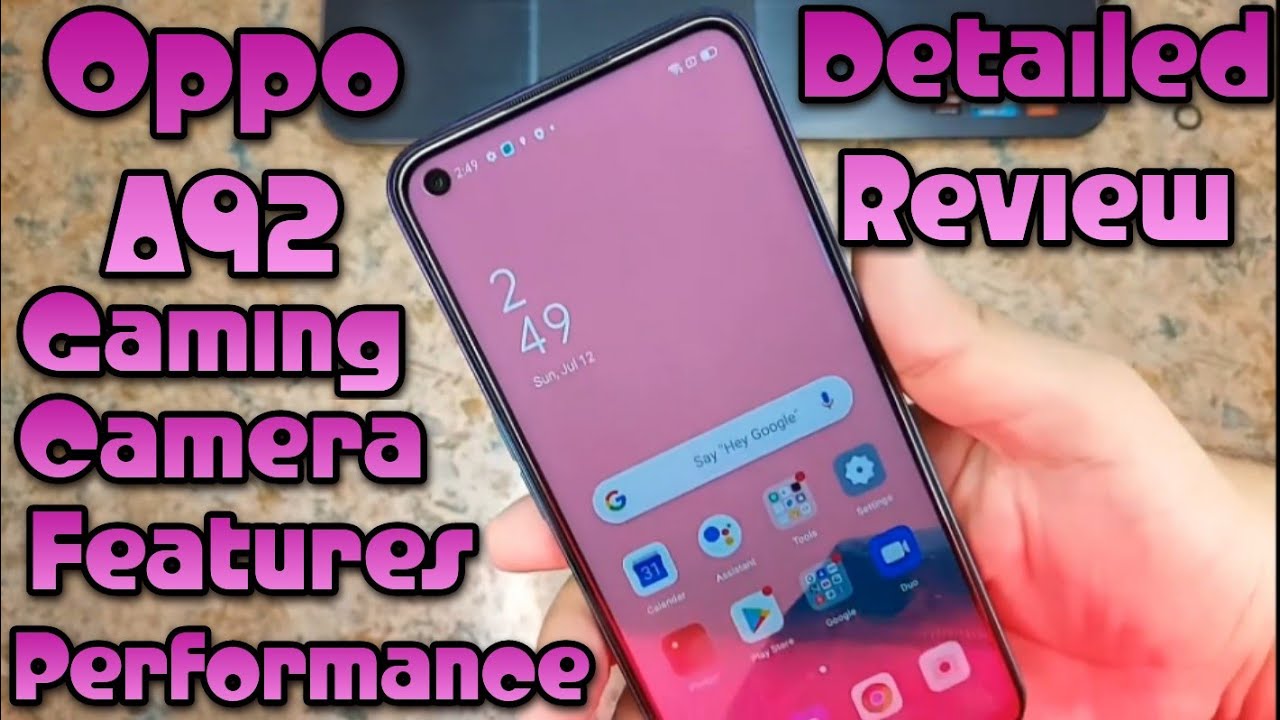 Oppo A92 Unboxing & DETAILED REVIEW (Performance Test +Gaming +Camera +Battery Drain) INDEPTH REVIEW
