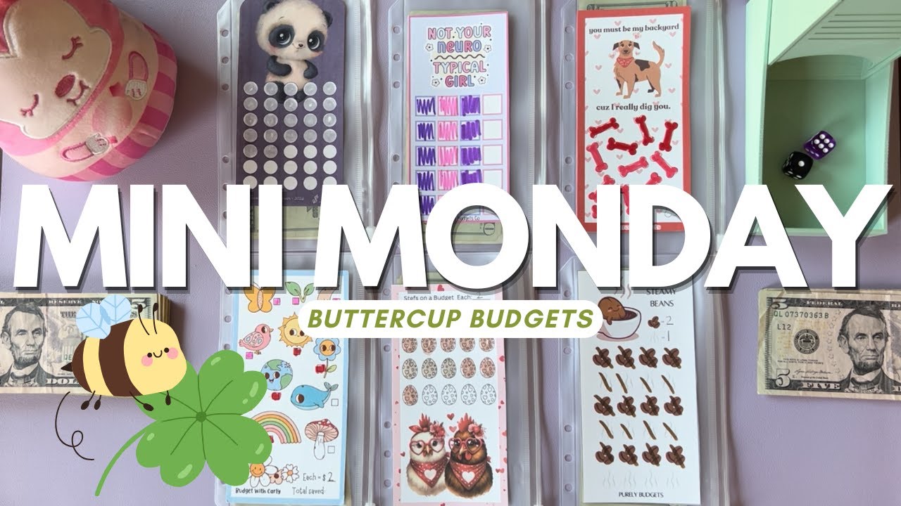 Mini Monday Savings Challenges 🍀 | several completed! | March 3