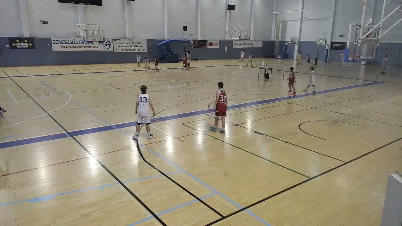 C.B. Coslada 93 vs 63 Brains Moraleja 2º periodo