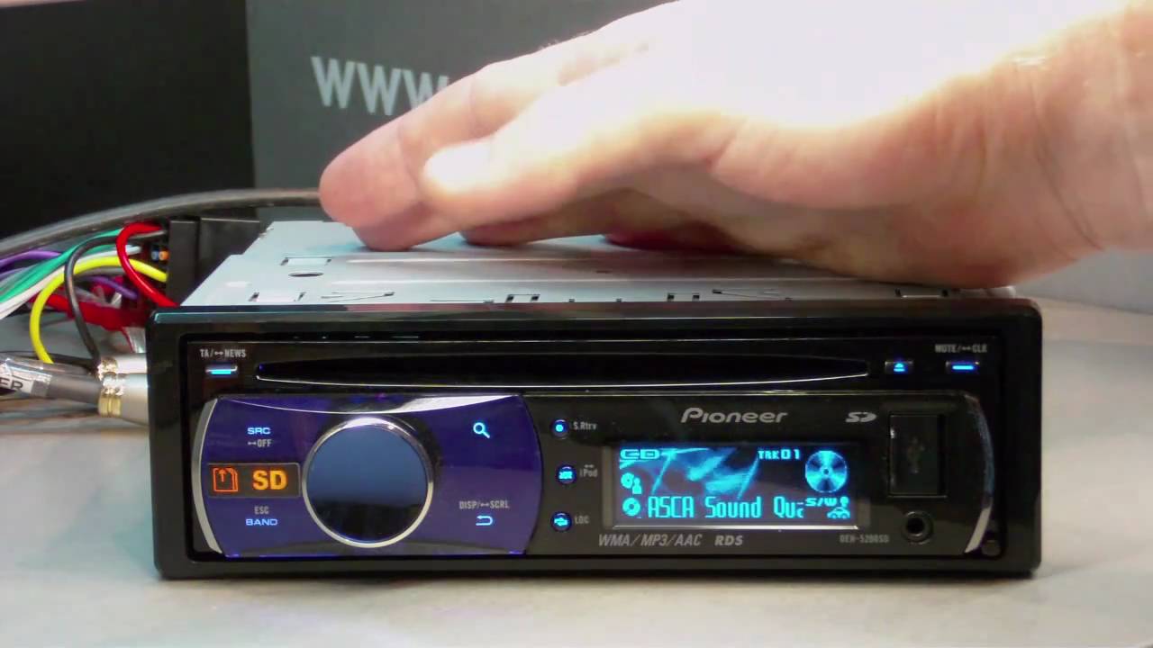 Обзор автомагнитолы Pioneer DEH-5200SD (2010 г)