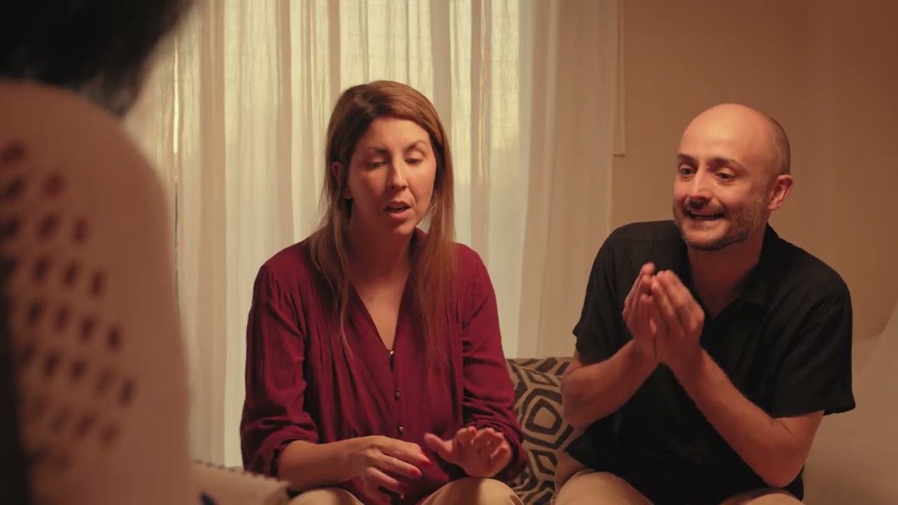 Escena dramática de ficción 