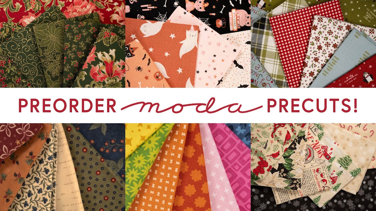 Moda Precuts Fall 2025 Available to Preorder at Shabby Fabrics