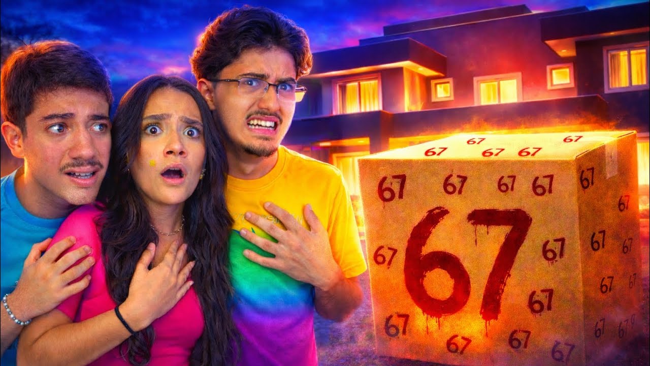 ALGUEM DEIXOU UMA CAIXA ASSUSTADORA COM O NUMERO 67 NA MINHA CASA
