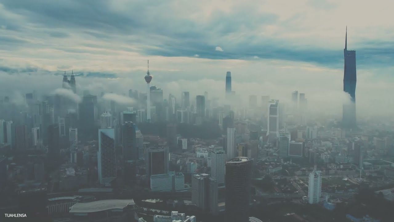 |69| KL EPIC LOW CLOUDS |  4K #tuahlensa #beautifulmalaysia #lowclouds #extremeweather #klcc #pnb118
