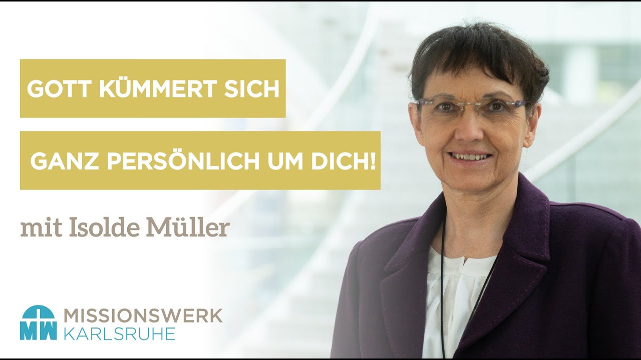 Gott kümmert sich ganz persönlich um dich! - Livestream vom 21. November 2021