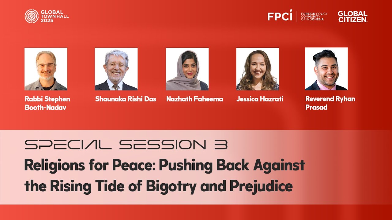 GTH 2025 - Special Session 3: Religions for Peace