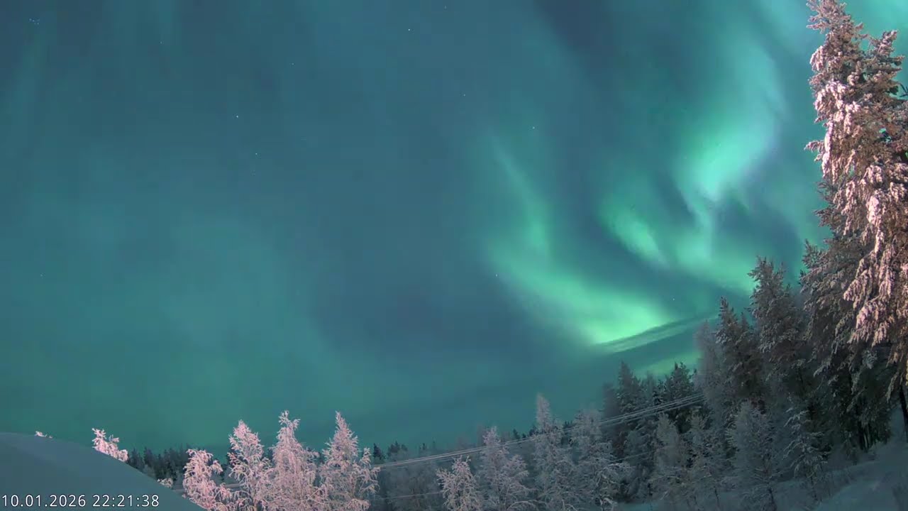 UNREAL Northern Lights All Night | The Most Intense Aurora Borealis in Lapland 2026 Part 1
