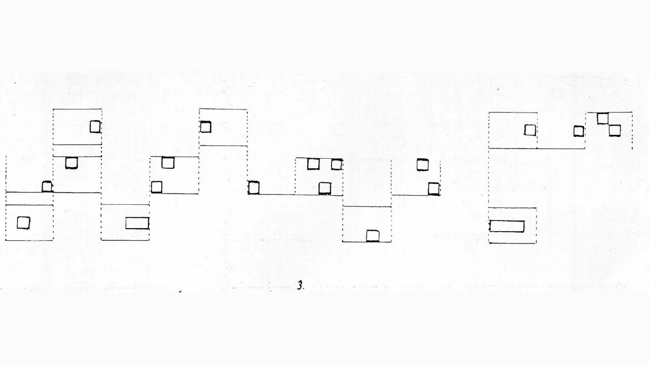 Morton Feldman - Projection I for 'Cello (1950) [Score-Video]