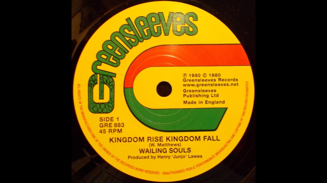 Wailing Souls - Kingdom Rise Kingdom Fall + Roots Radics - Kingdom Dub