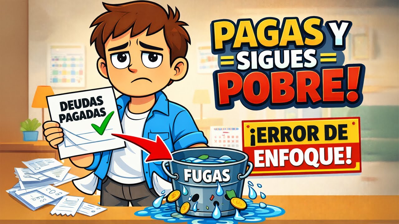 ¿Pagas tus DEUDAS y sigues POBRE? 💥 el ERROR de ENFOQUE que te mantiene igual Razón Brutal
