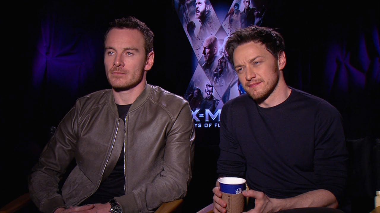 Michael Fassbender & James McAvoy - X-Men: Days of Future Past Interview HD