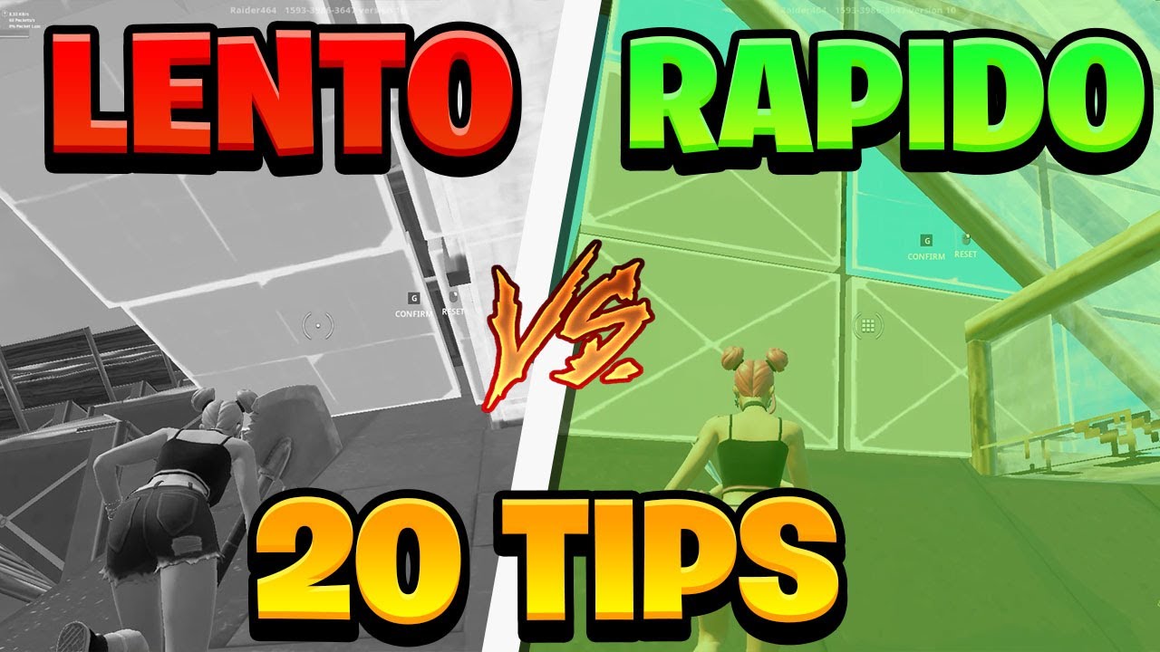 20 TIPS de Fortnite para EDITAR MÁS FLUIDO y RÁPIDO en PC y mando 🤯