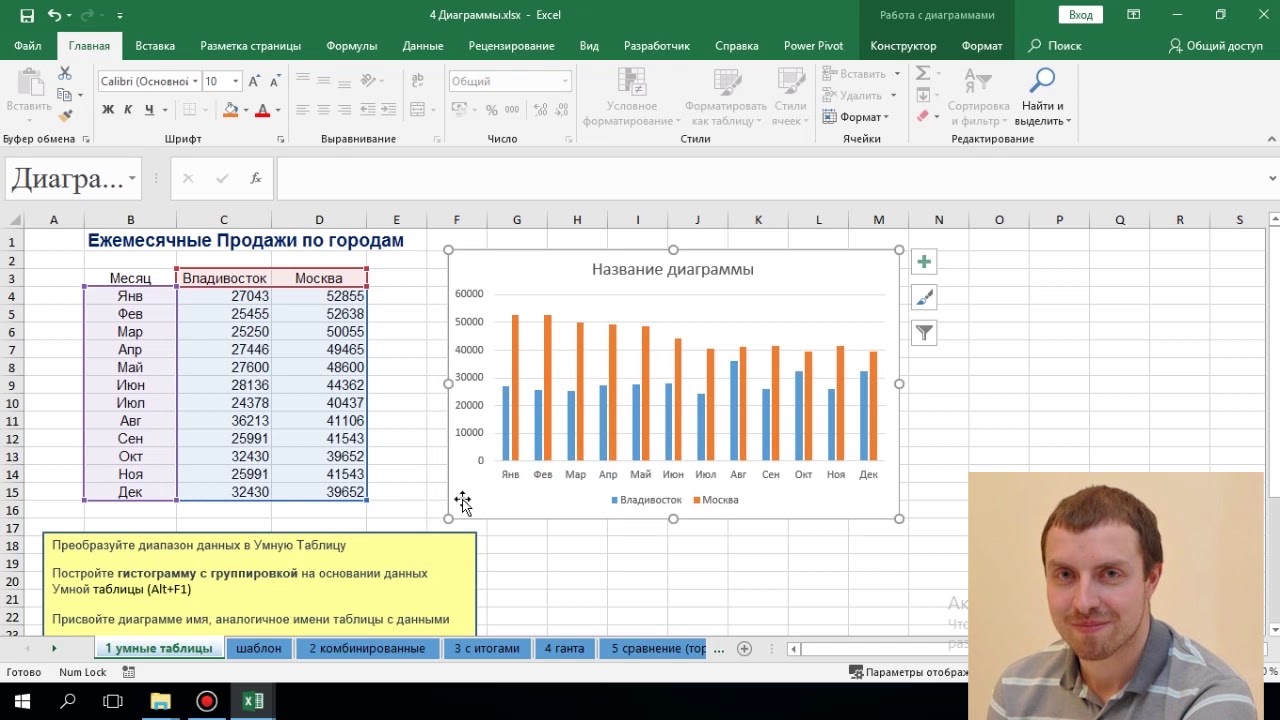 Эксперт Microsoft Excel 2019-2016. Анализ данных - Часть 2