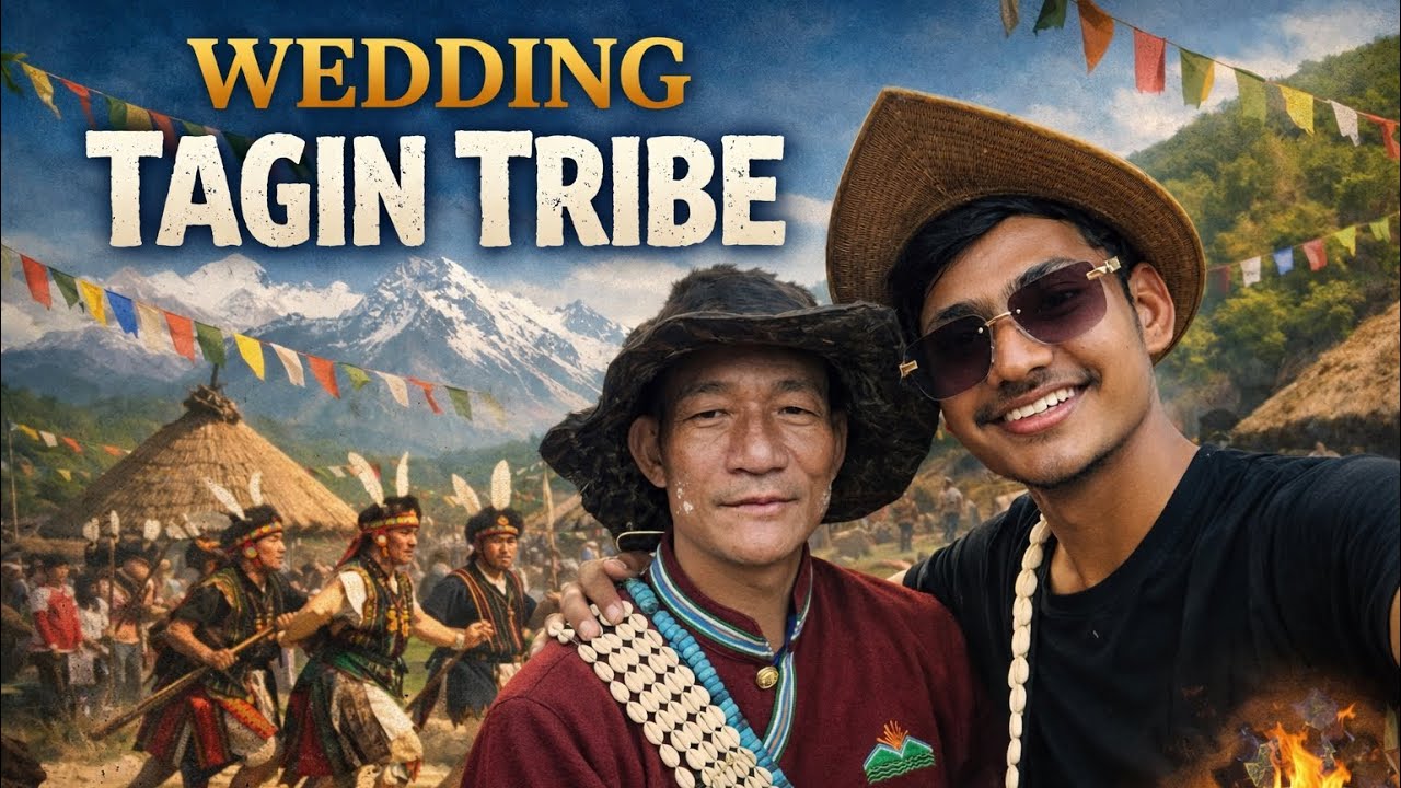 You Won’t Believe This Indian Wedding 😳 | Tagin Tribe | Arunachal Pradesh