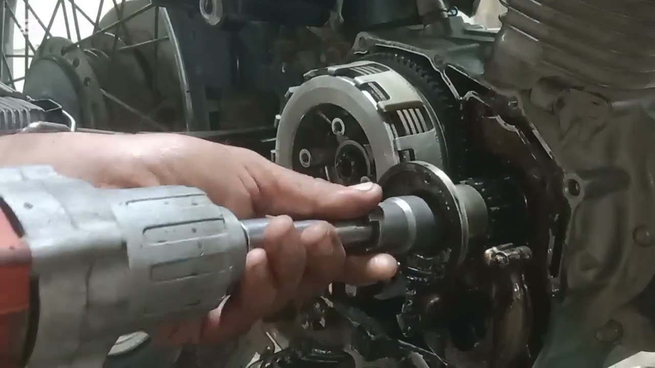Without Engine Open Honda CG 125 kick Spring Fitting 