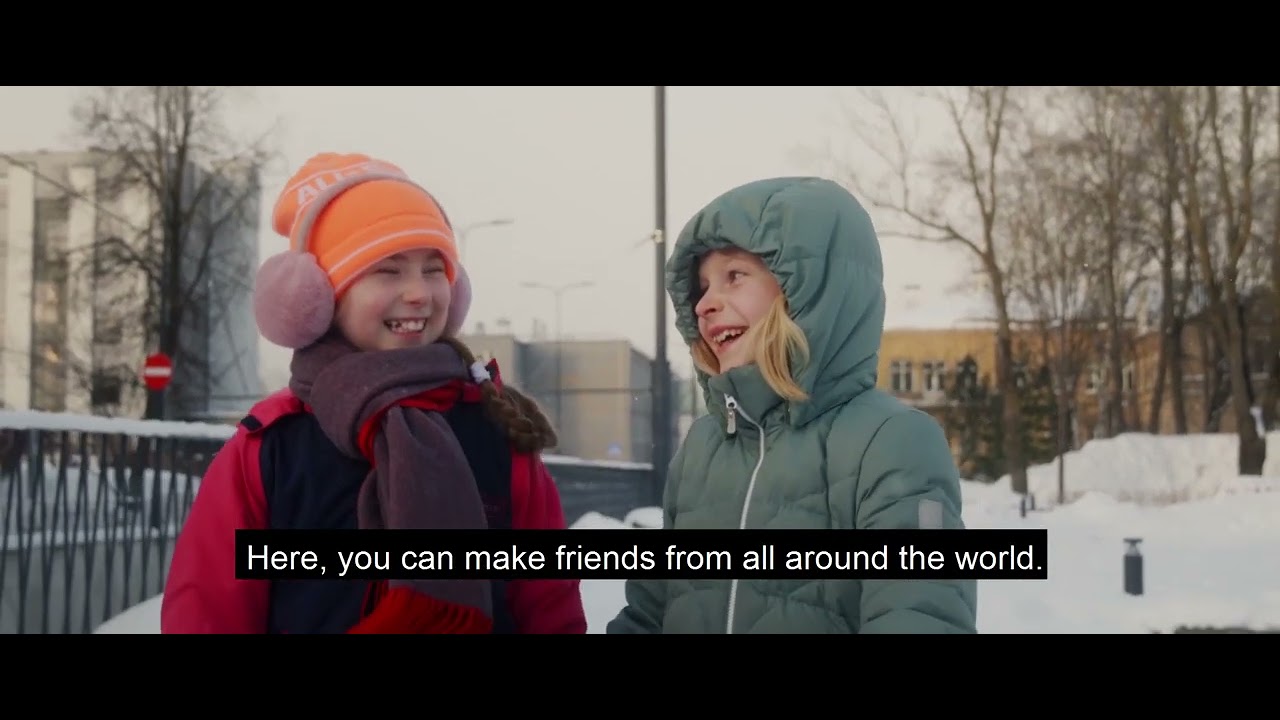 Tallinna rahvusvaheline kooli tutvustav video konkursil 