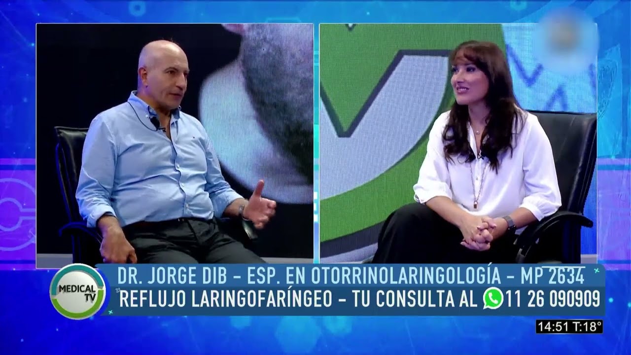 Reflujo laringofaríngeo. Medical TV