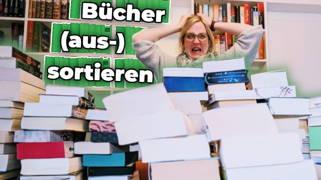 Bücherregal ausmisten: Bücher aussortieren und neu ordnen | Minimalismus vs. Bücherliebe
