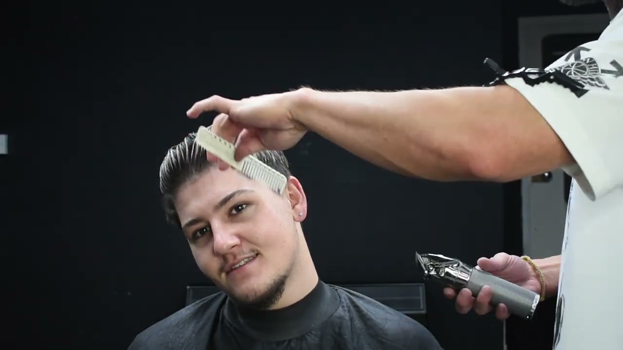 Per Pompadour, Growing out the top.