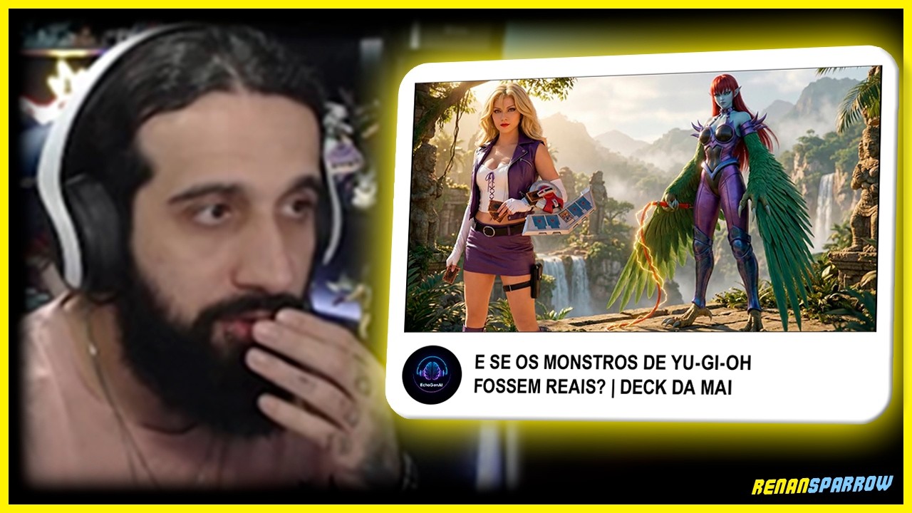 E se os monstros de Yu-Gi-Oh! fossem REAIS? | Deck da Mai // React EchogenAI