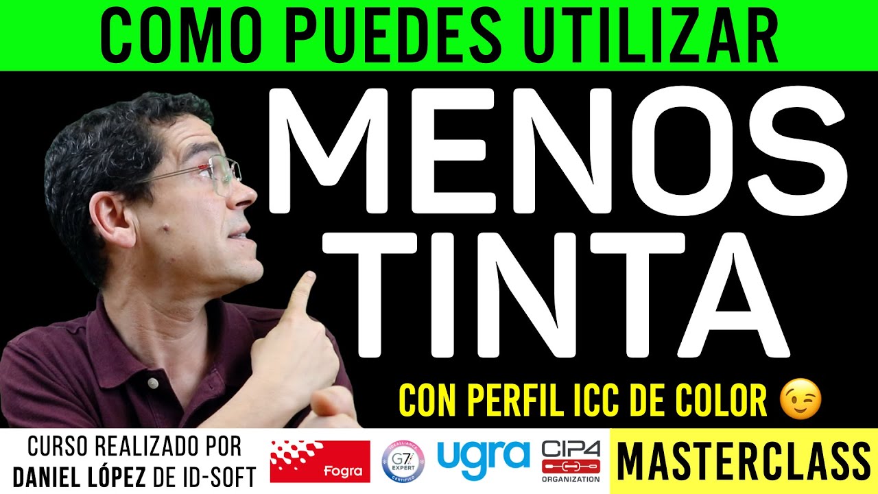 T&eacute;cnicas para AHORRAR TINTA con PERFILES ICC  en Offset, Digital, Inkjet y Sublimaci&oacute;n